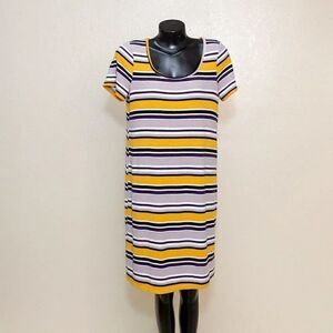 Torrid Striped Ribbed Dress Size 00